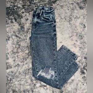 KanCan youth Blue Denim Mom Fit Jeans